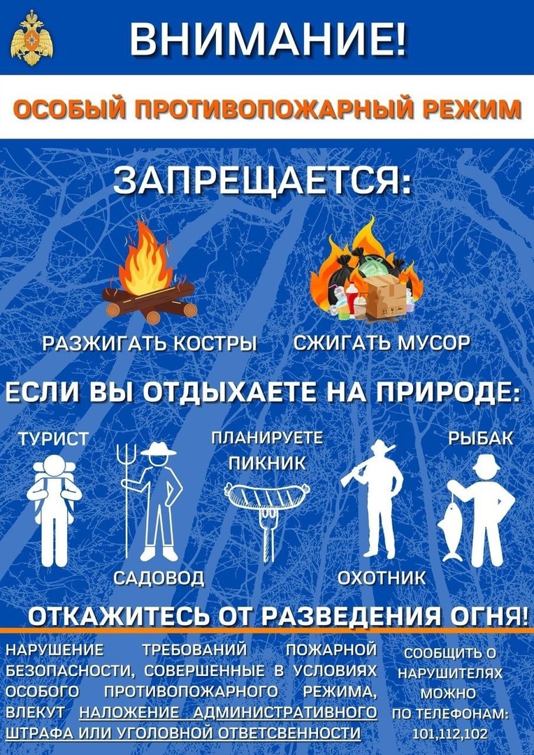 Особый противопожарный режим.